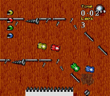 Micro Machines 2 - Turbo Tournament (Europe) screen shot game playing